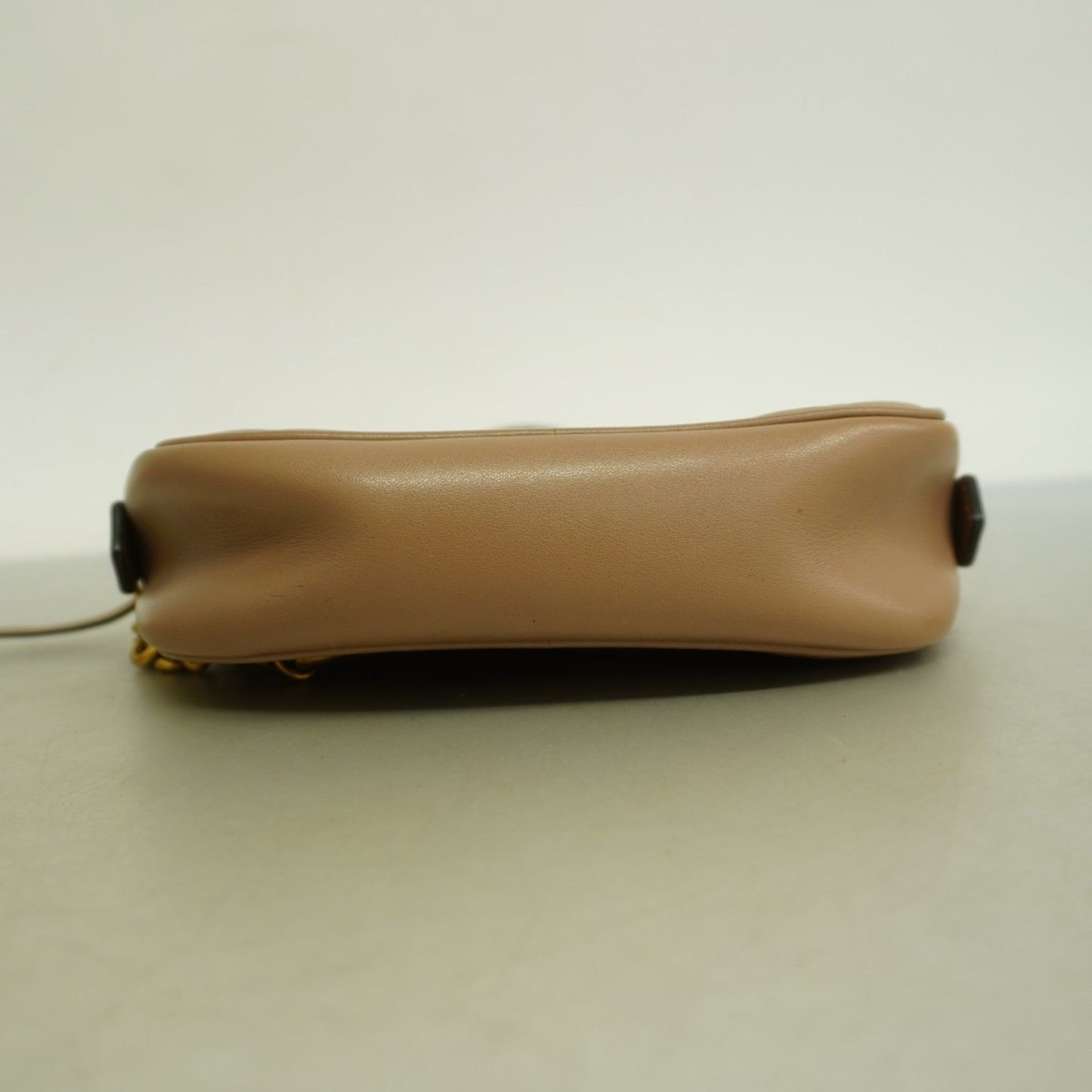 Gucci Light Brown Leather Shoulder Bag