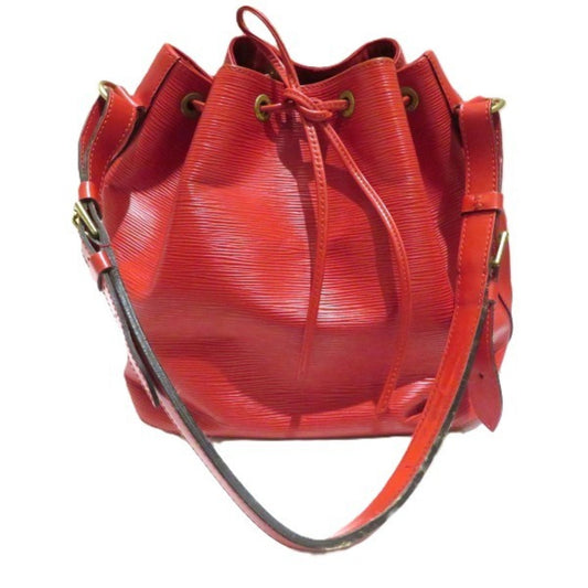Louis Vuitton Castilian Red Leather Shoulder Bag ()
