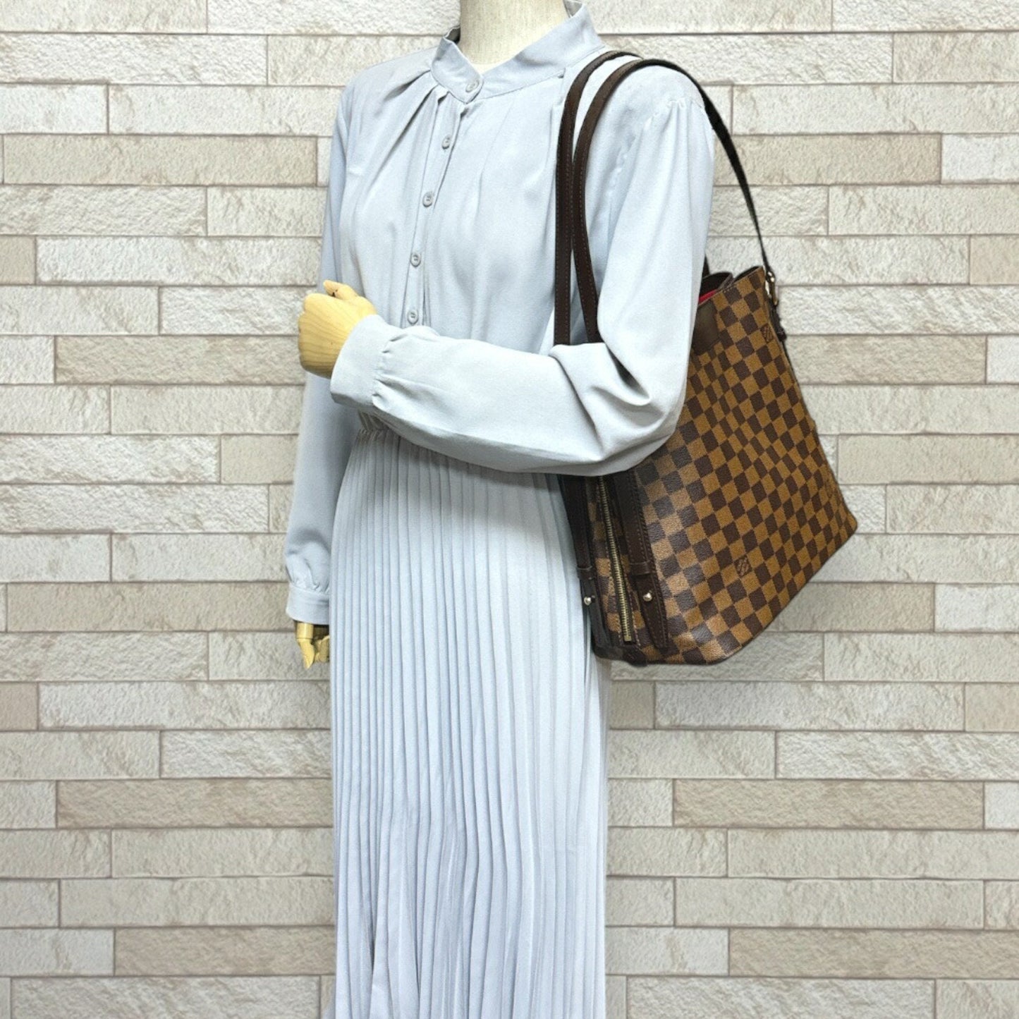 Louis Vuitton Brown Damier Canvas Damier Canvas Shoulder Bag