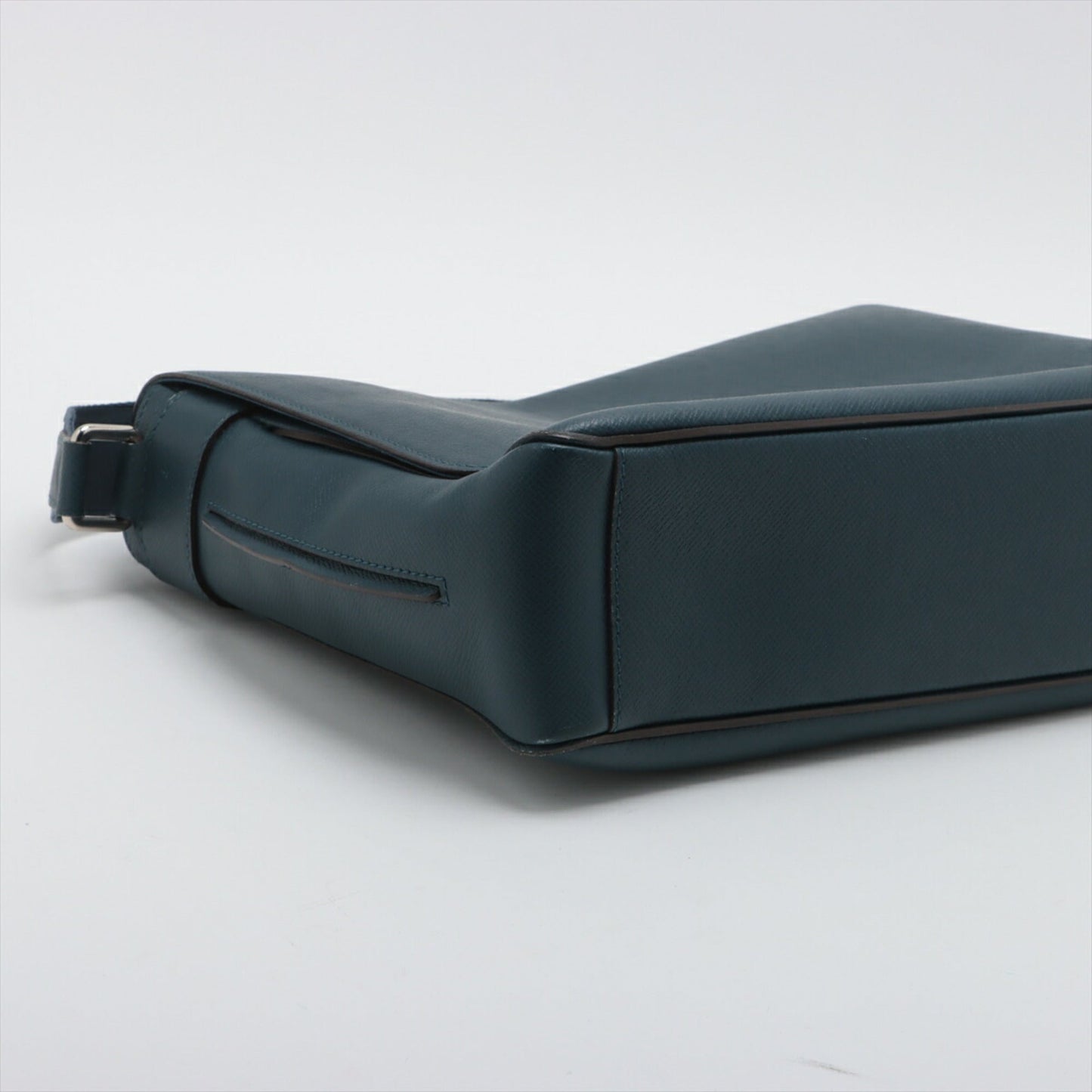 Louis Vuitton Navy Blue Leather Shoulder Bag