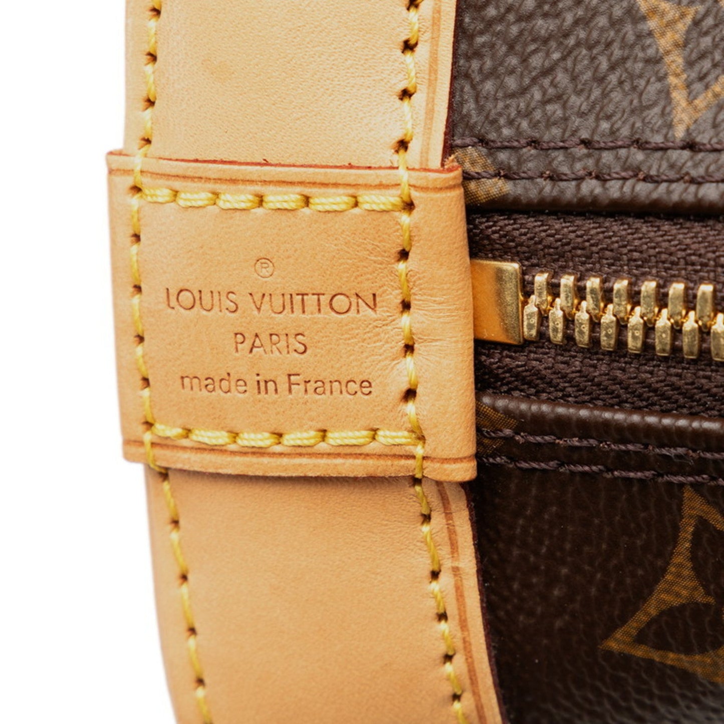 Louis Vuitton Brown Pvc Leather Handbag Shoulder Bag