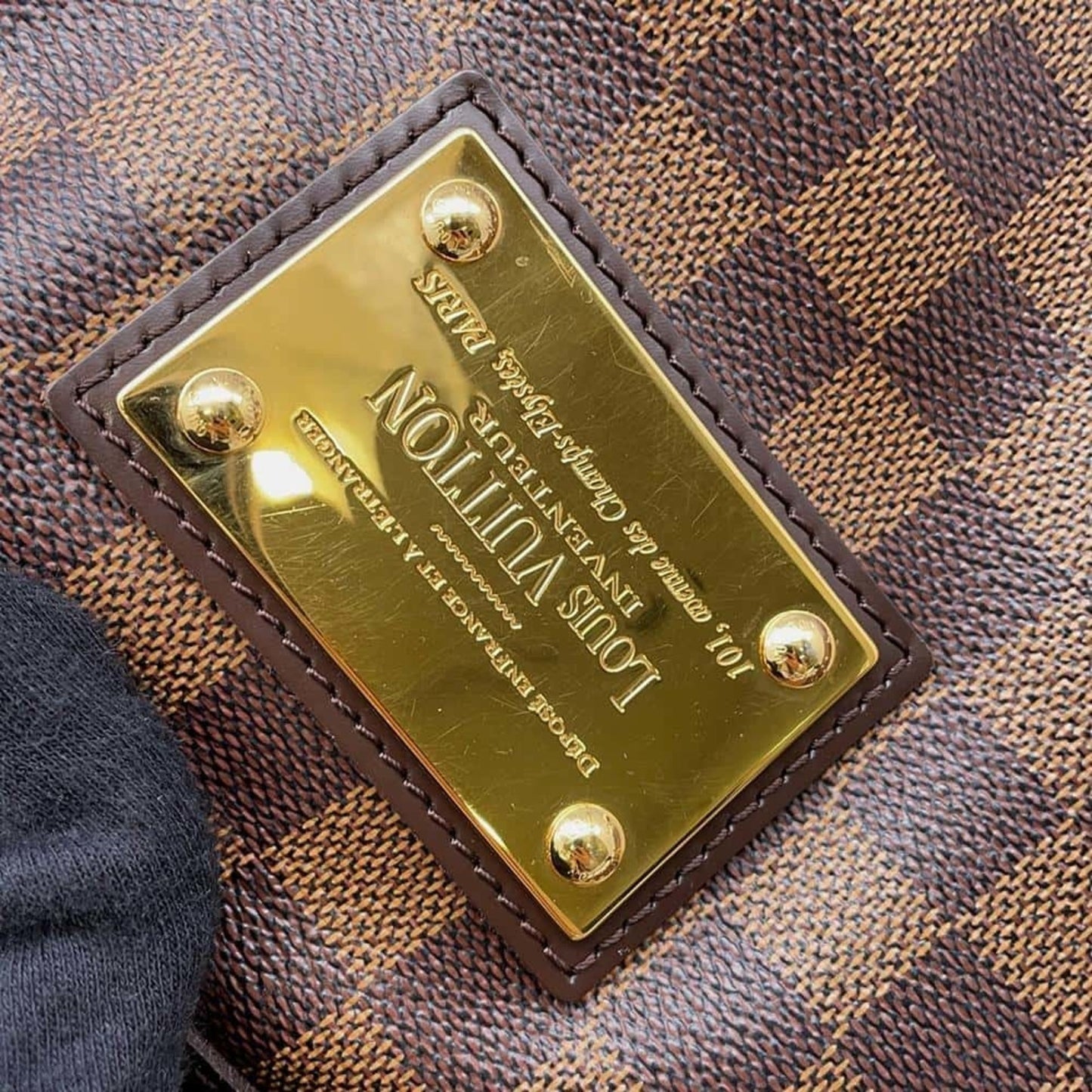 Louis Vuitton Red Color Damier Canvas Shoulder Bag
