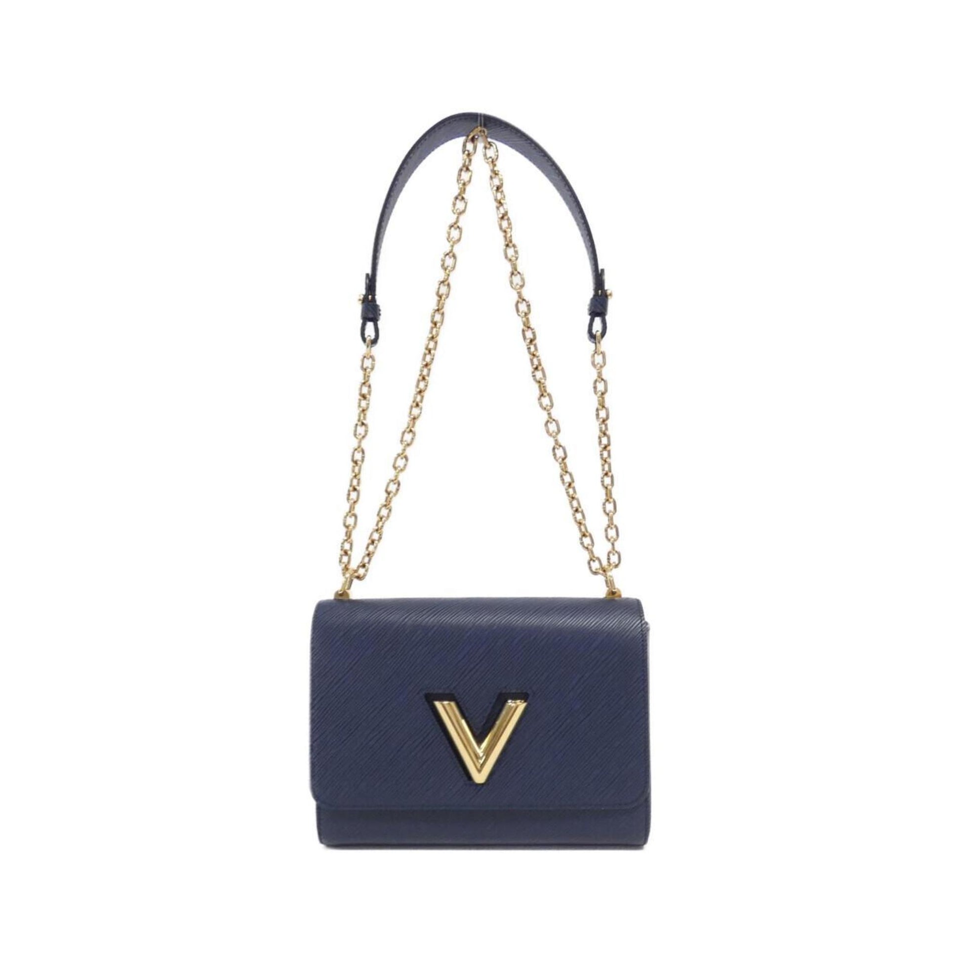 Louis Vuitton Indigo Leather Shoulder Bag ()
