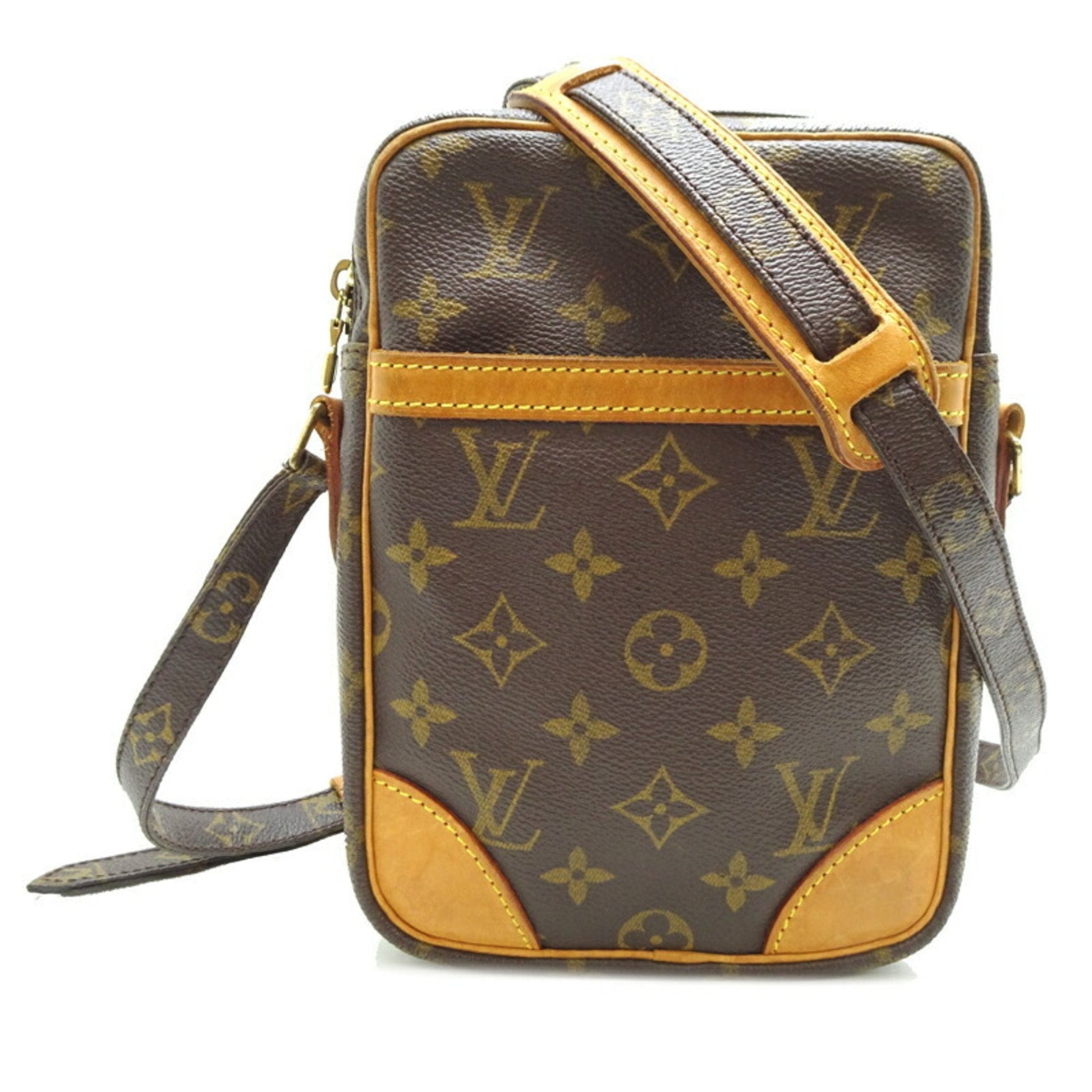 Louis Vuitton Brown Monogram Shoulder Bag ()