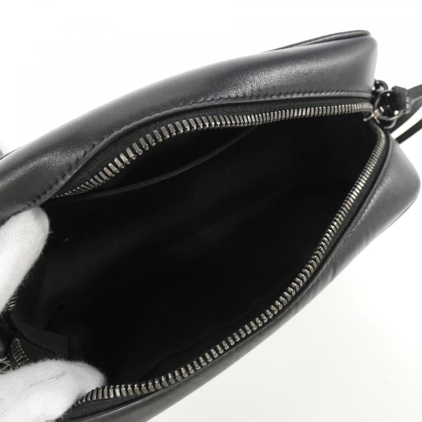Gucci Black Quilting Leather Shoulder Bag