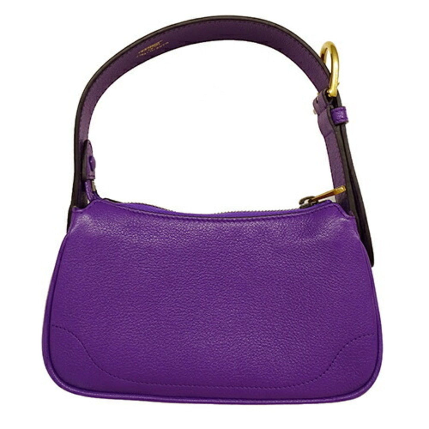 Gucci Purple Leather Shoulder Bag