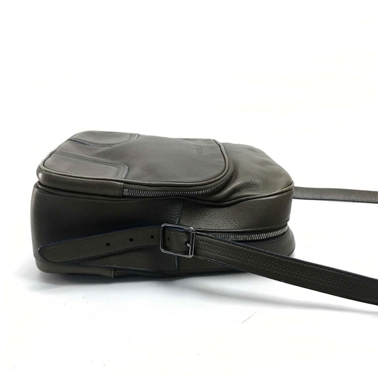 Louis Vuitton Brown Leather Shoulder Bag