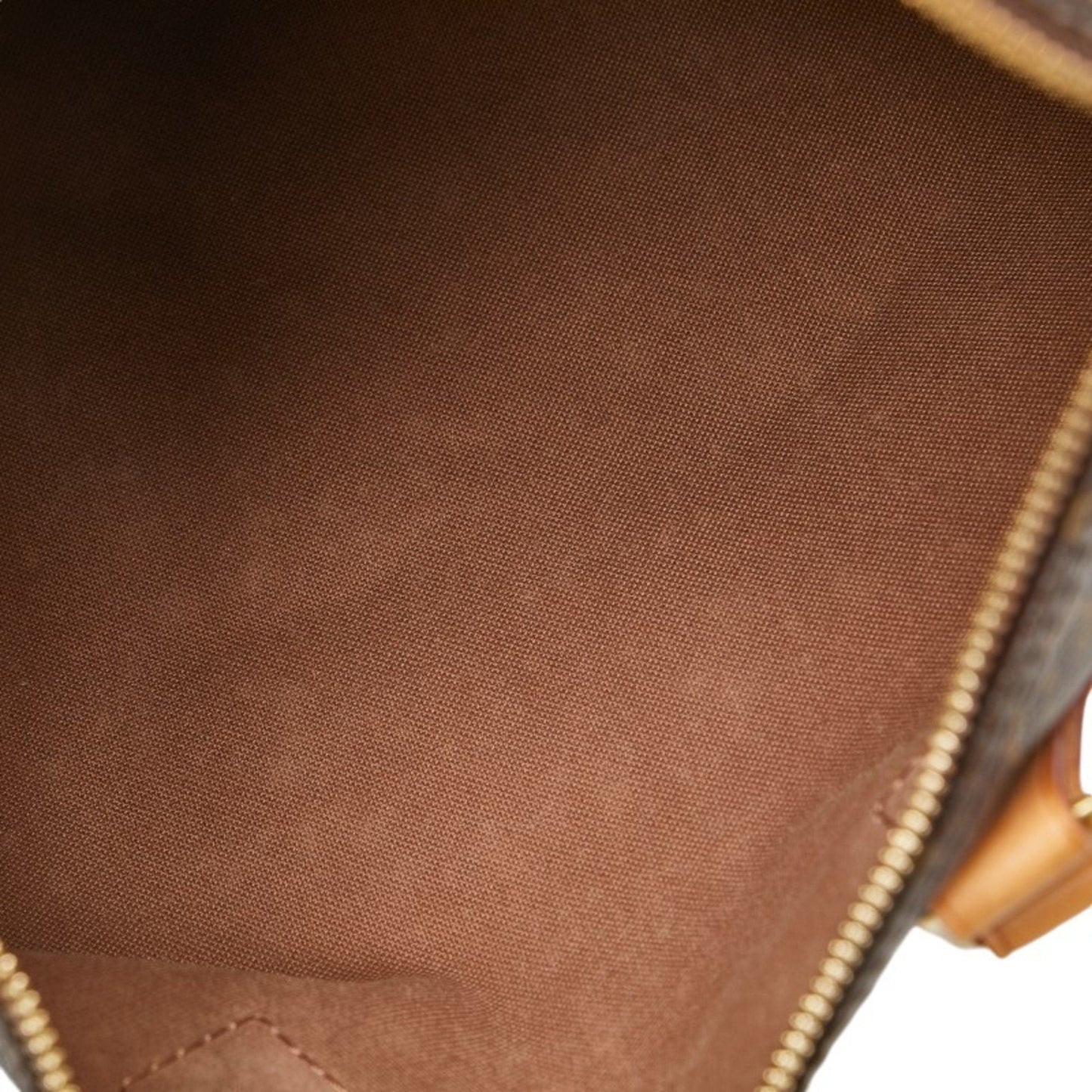 Louis Vuitton Brown Pvc Leather Handbag Shoulder Bag