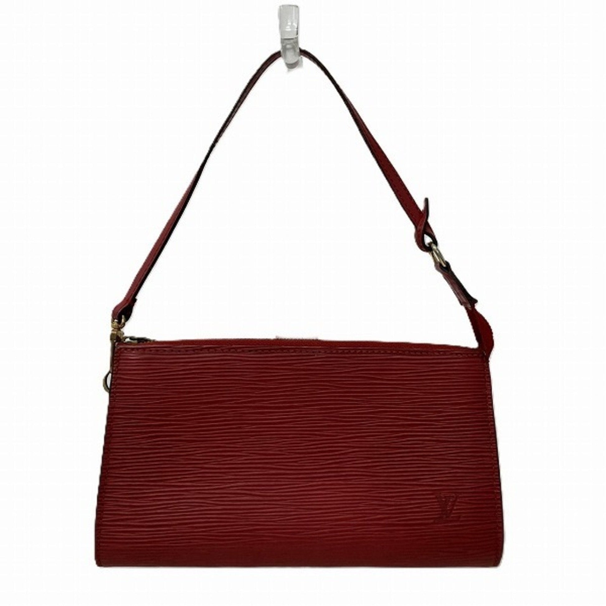 Louis Vuitton Castilian Red Shoulder Bag ()
