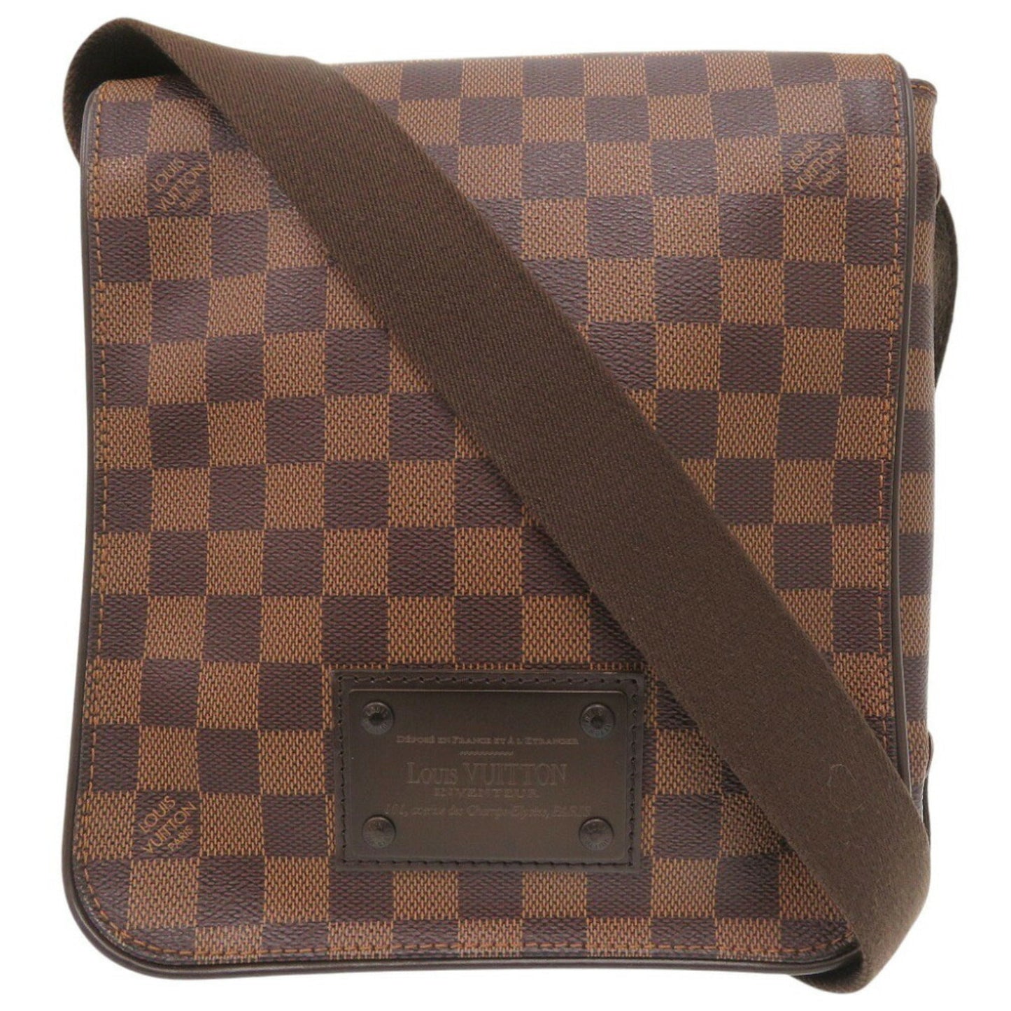 Louis Vuitton Ebene Damier Canvas Shoulder Bag ()