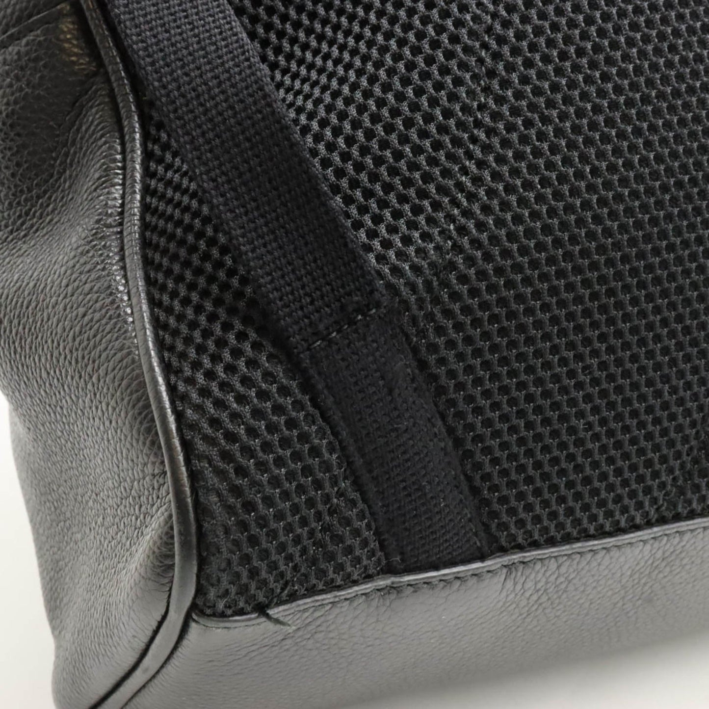Gucci Black Leather Backpack