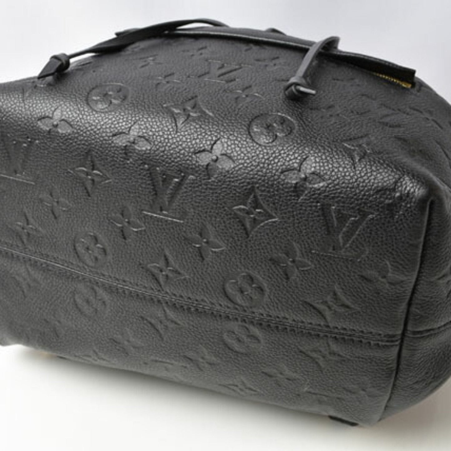 Louis Vuitton Black Monogram Empreinte Leather Backpack