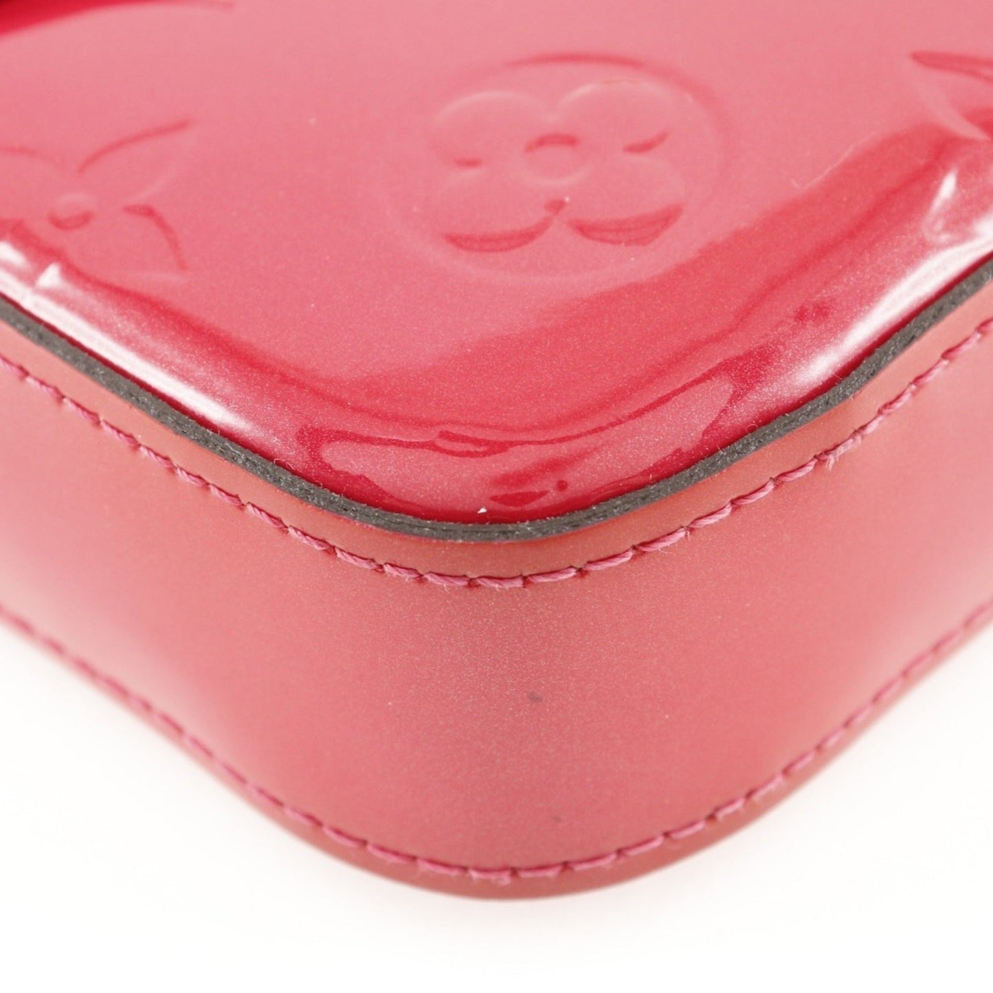 Louis Vuitton Monogram Vernis Hot Pink Monogram Vernis Chain/Shoulder Wallet