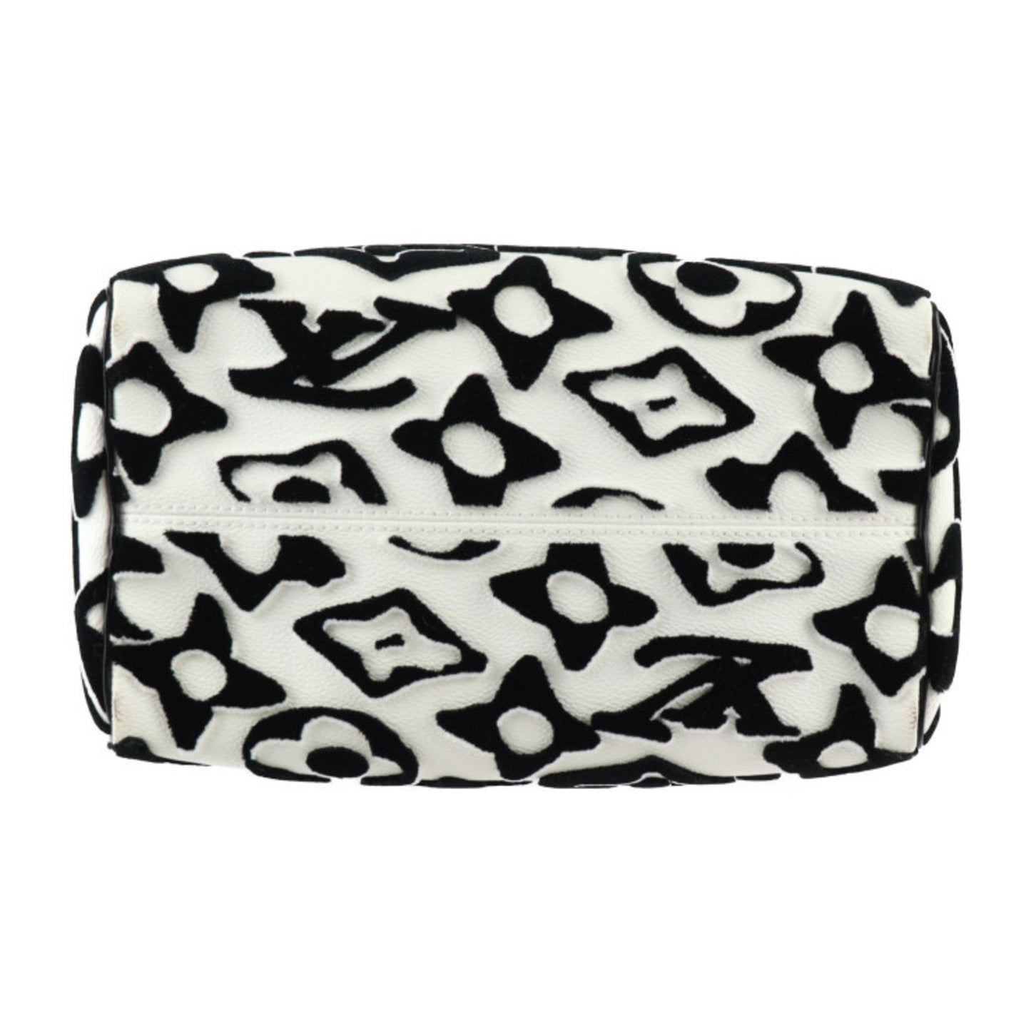 Louis Vuitton Black Monogram White Monogram Handbag Shoulder Bag Tote Bag