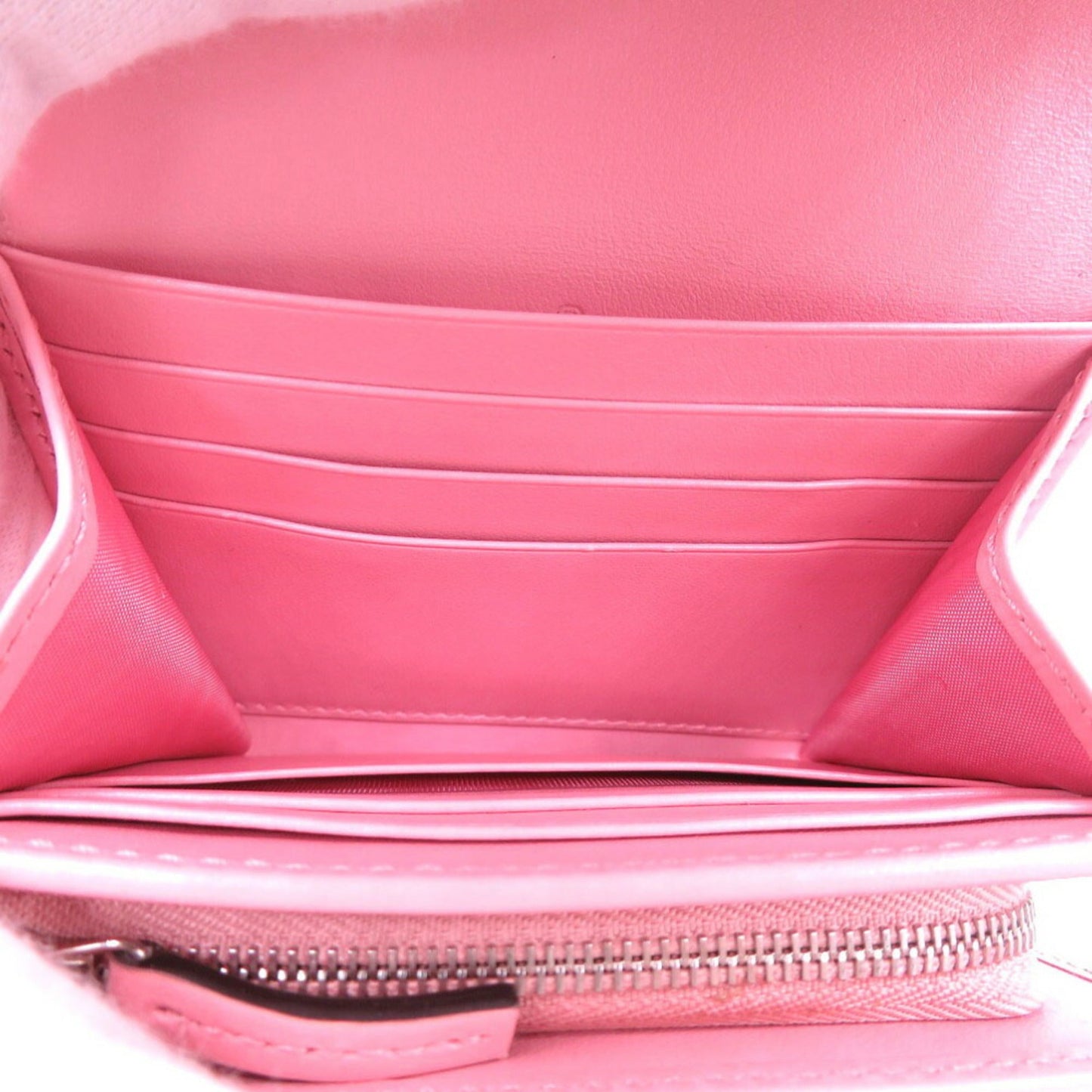 Gucci Pink Leather Wallet (Bi-Fold)