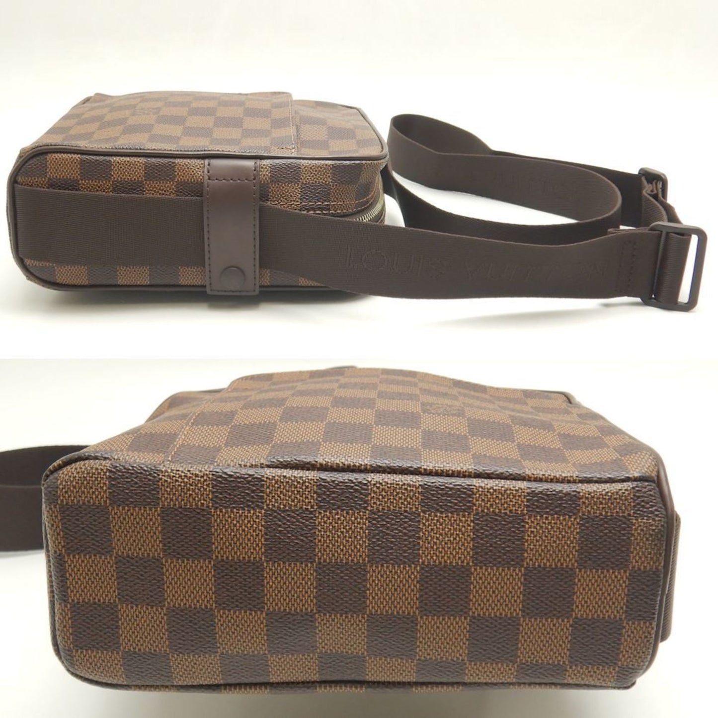 Louis Vuitton Damier Canvas Ebene Pvc Shoulder Bag
