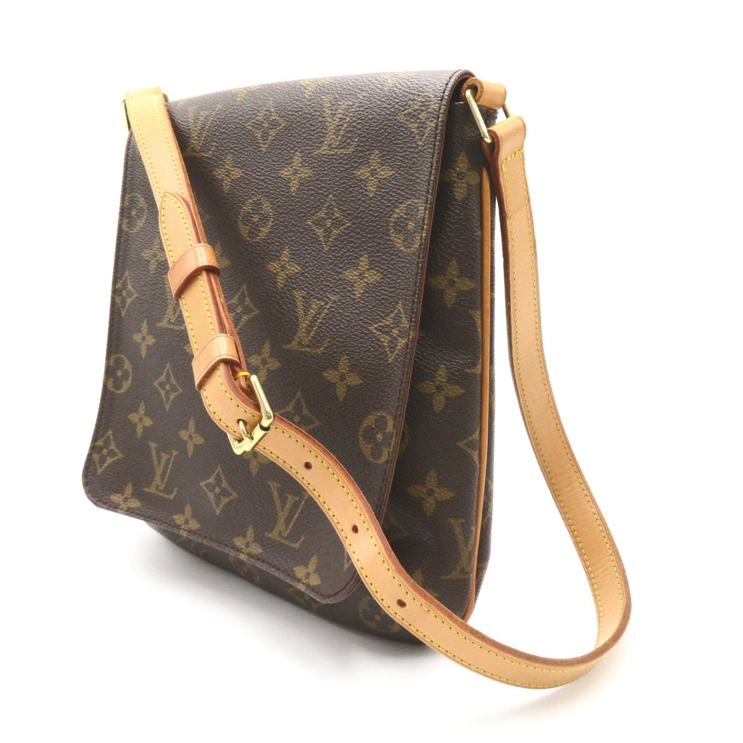 Louis Vuitton Brown Monogram Coated Canvas Shoulder Bag