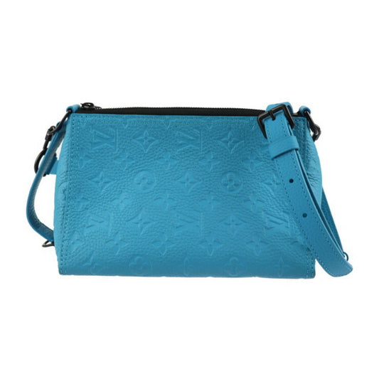 Louis Vuitton Turquoise Monogram Empreinte Shoulder Bag ()