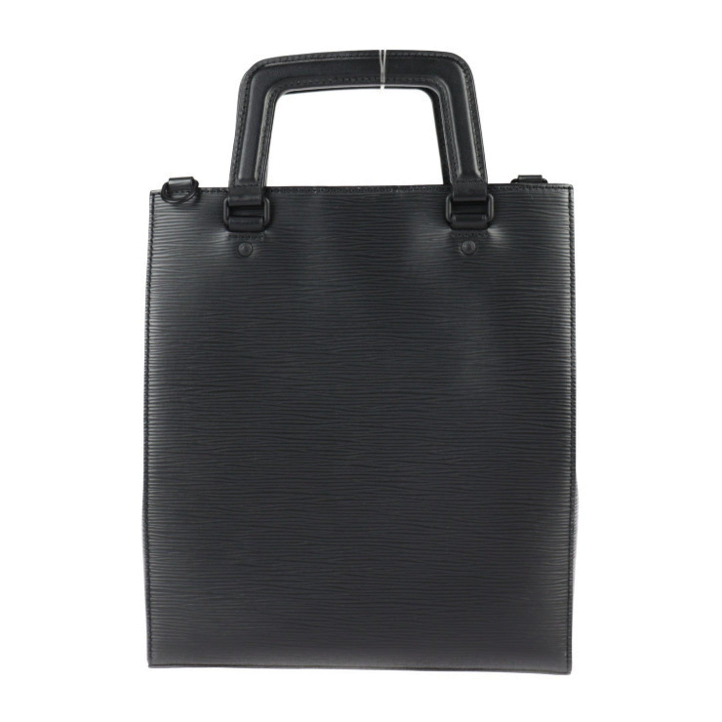 Louis Vuitton Black Epi Leather Handbag Shoulder Bag Tote Bag