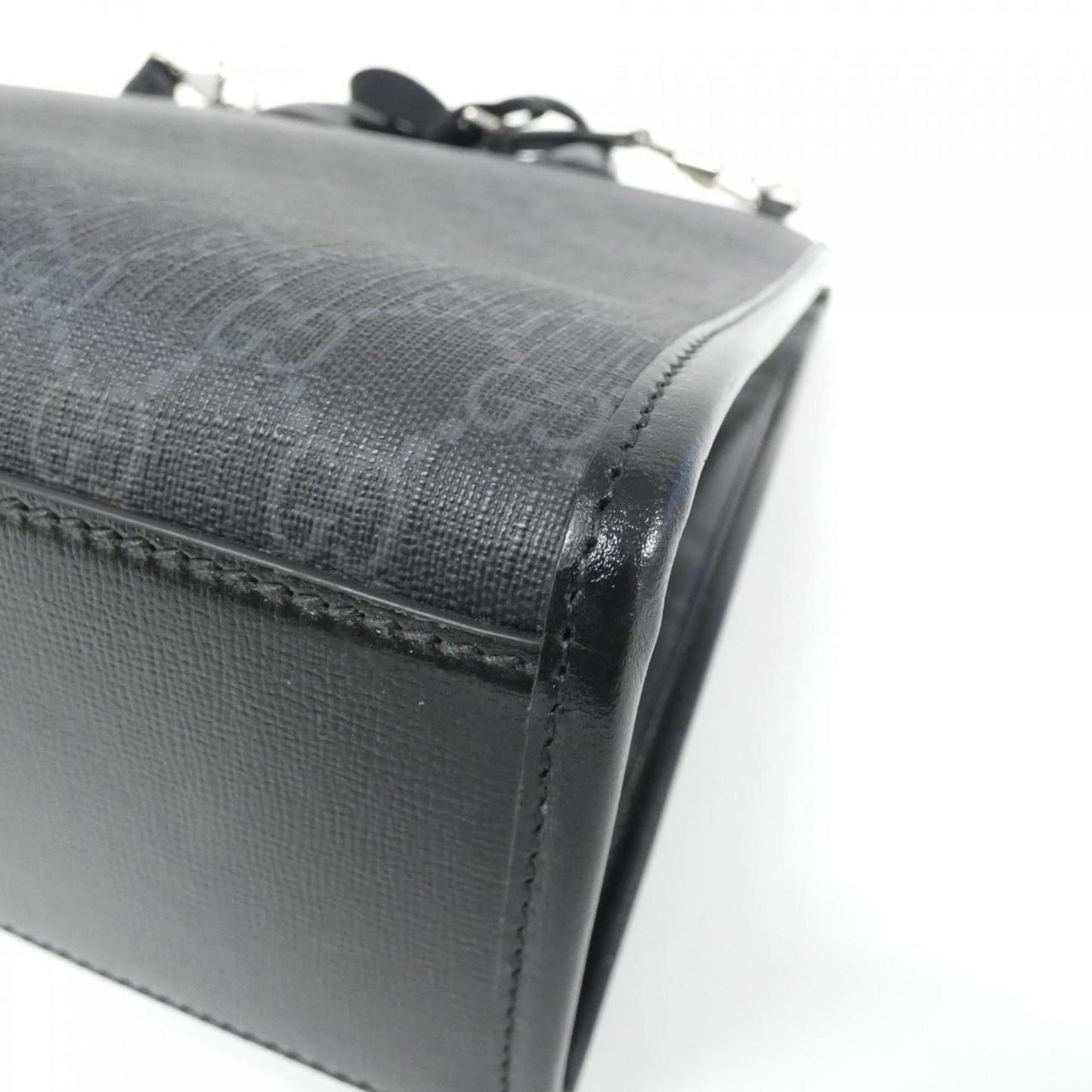 Gucci Black Gg Supreme Handbag