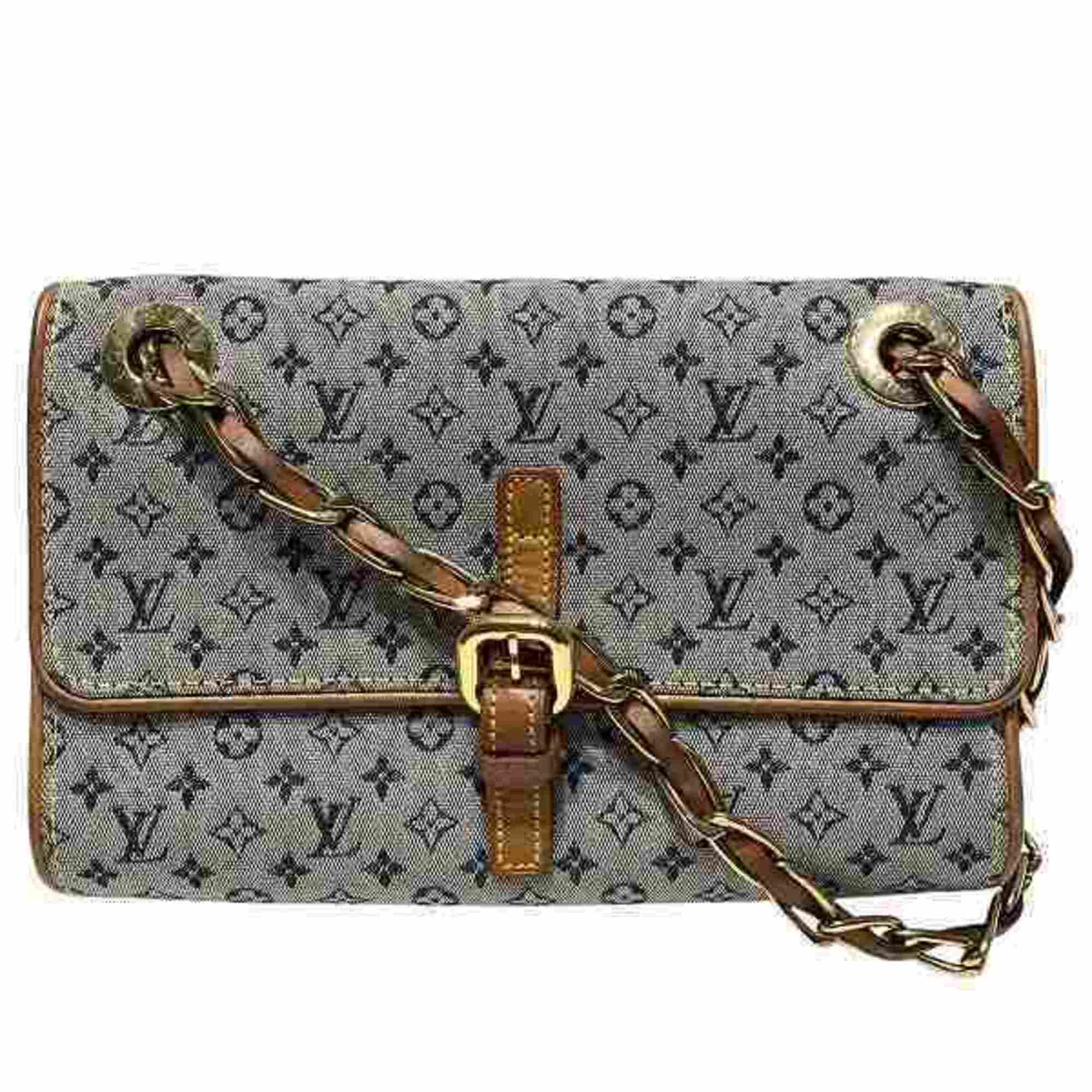 Louis Vuitton Blue Monogram Monogram Shoulder Bag ()