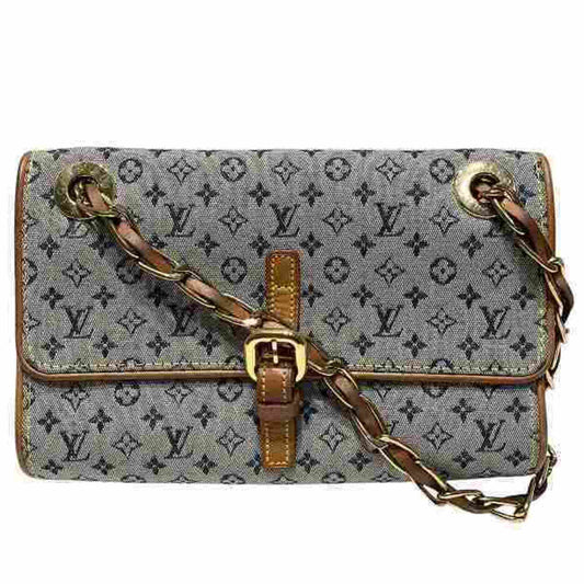 Louis Vuitton Blue Monogram Monogram Shoulder Bag ()