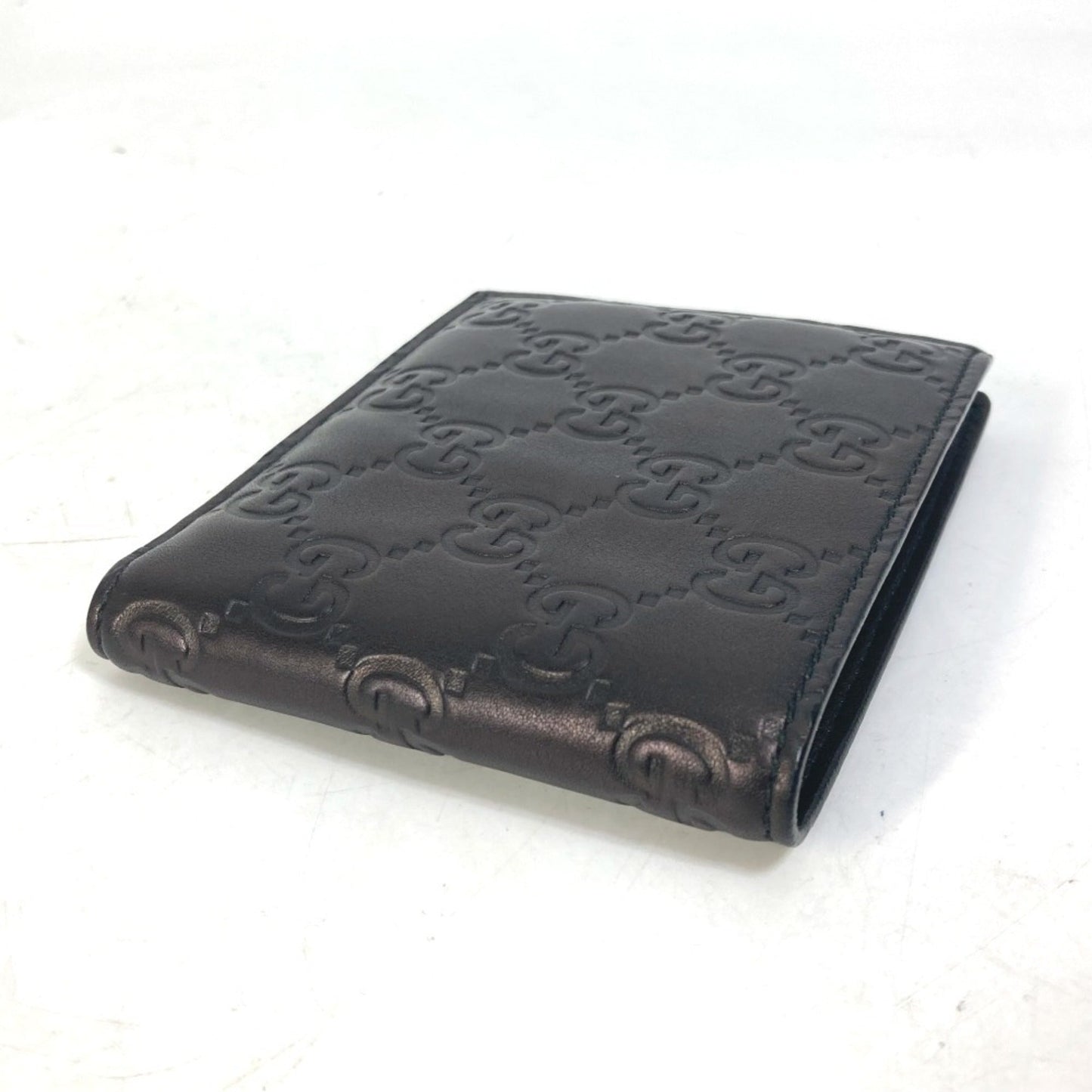 Gucci Black Leather Wallet (Bi-Fold)