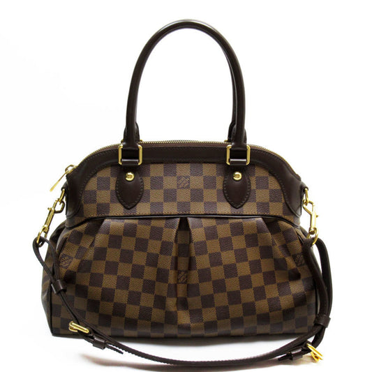 Louis Vuitton Ebene Damier Canvas Handbag Shoulder Bag ()
