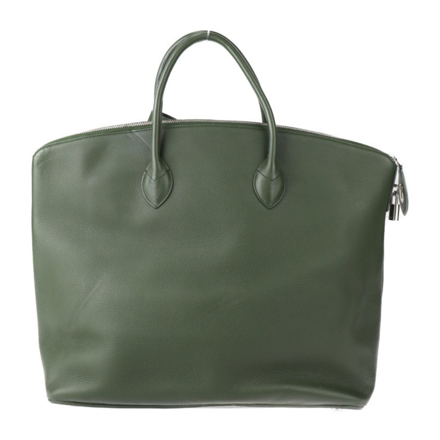 Louis Vuitton Khaki Leather Handbag Shoulder Bag Tote Bag