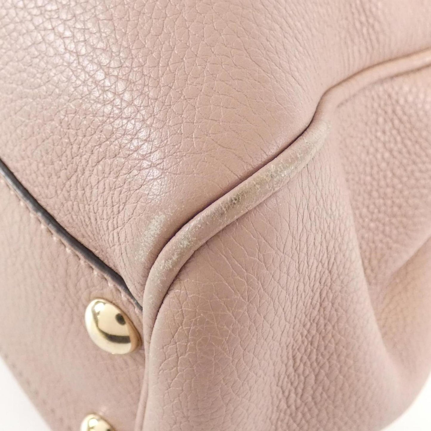 Gucci Light Pink Leather Handbag