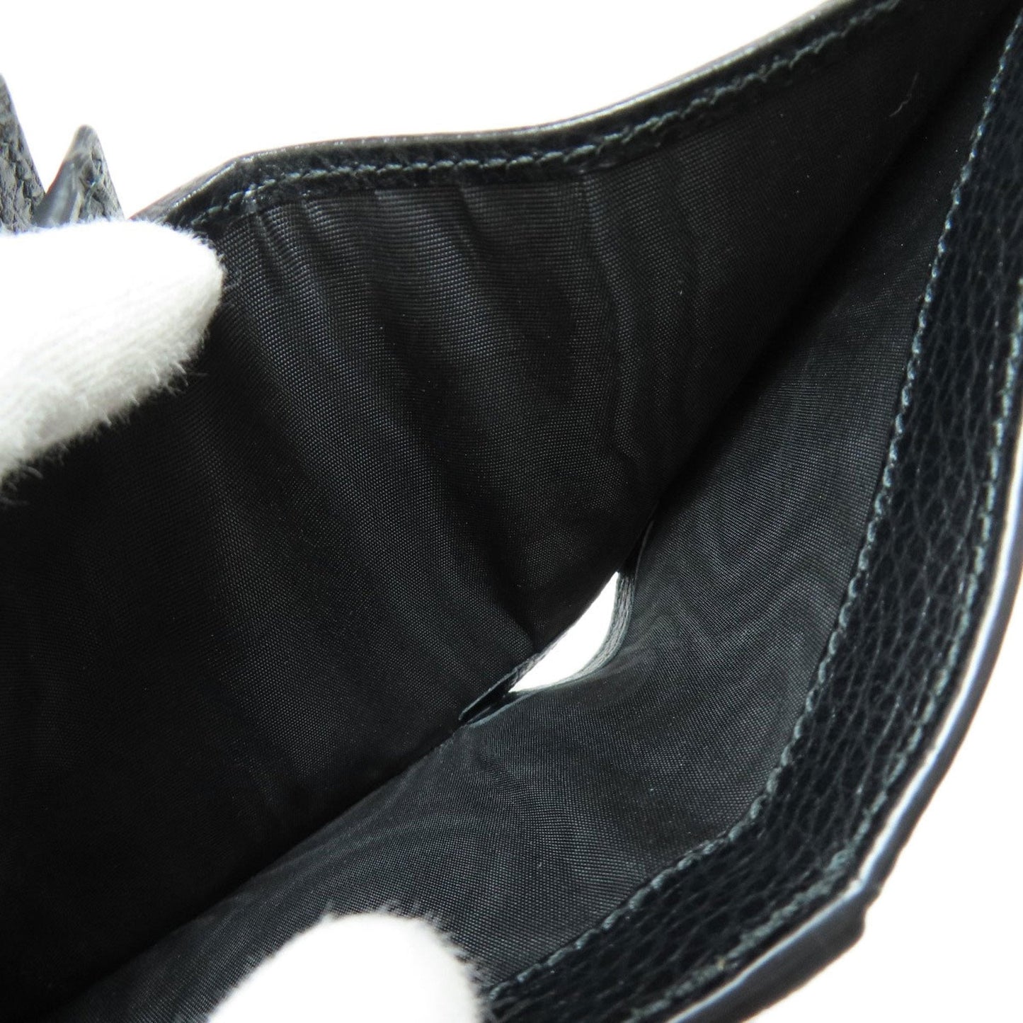 Gucci Black Leather Wallet (Bi-Fold)