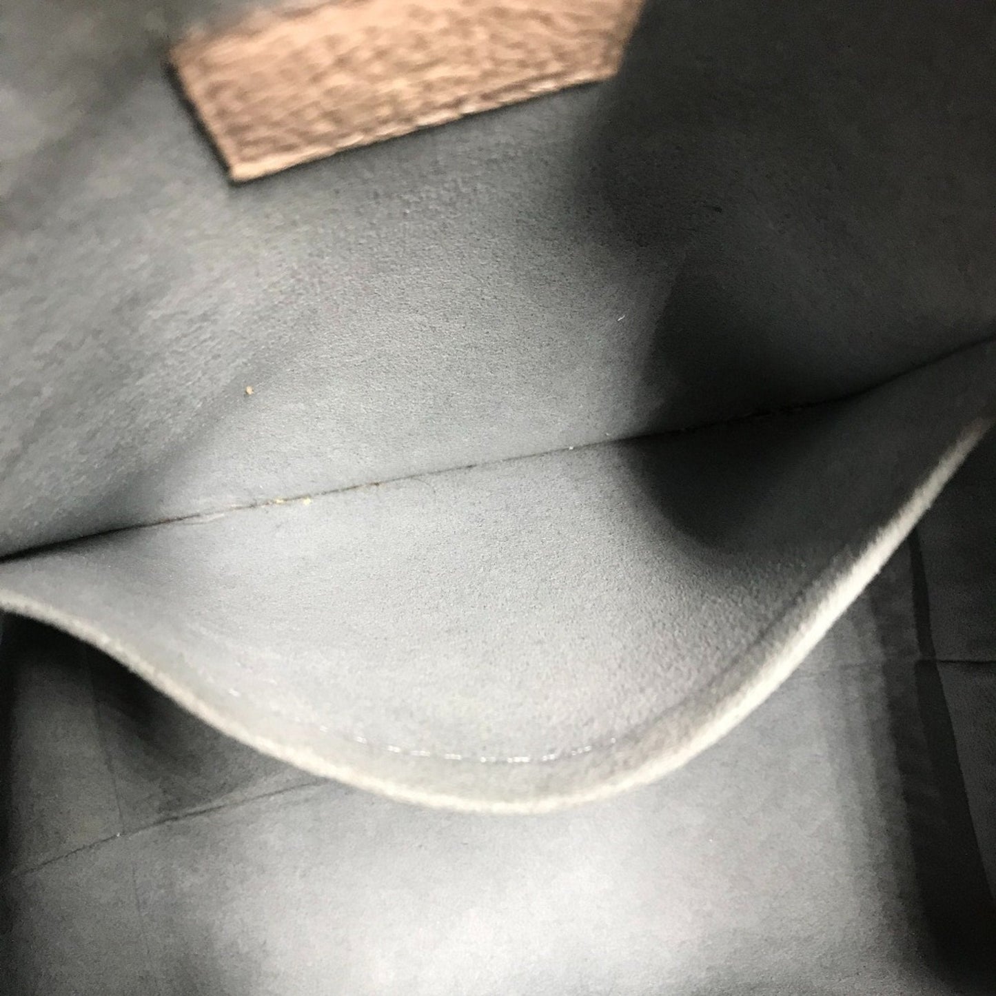 Louis Vuitton Beige Leather Shoulder Bag