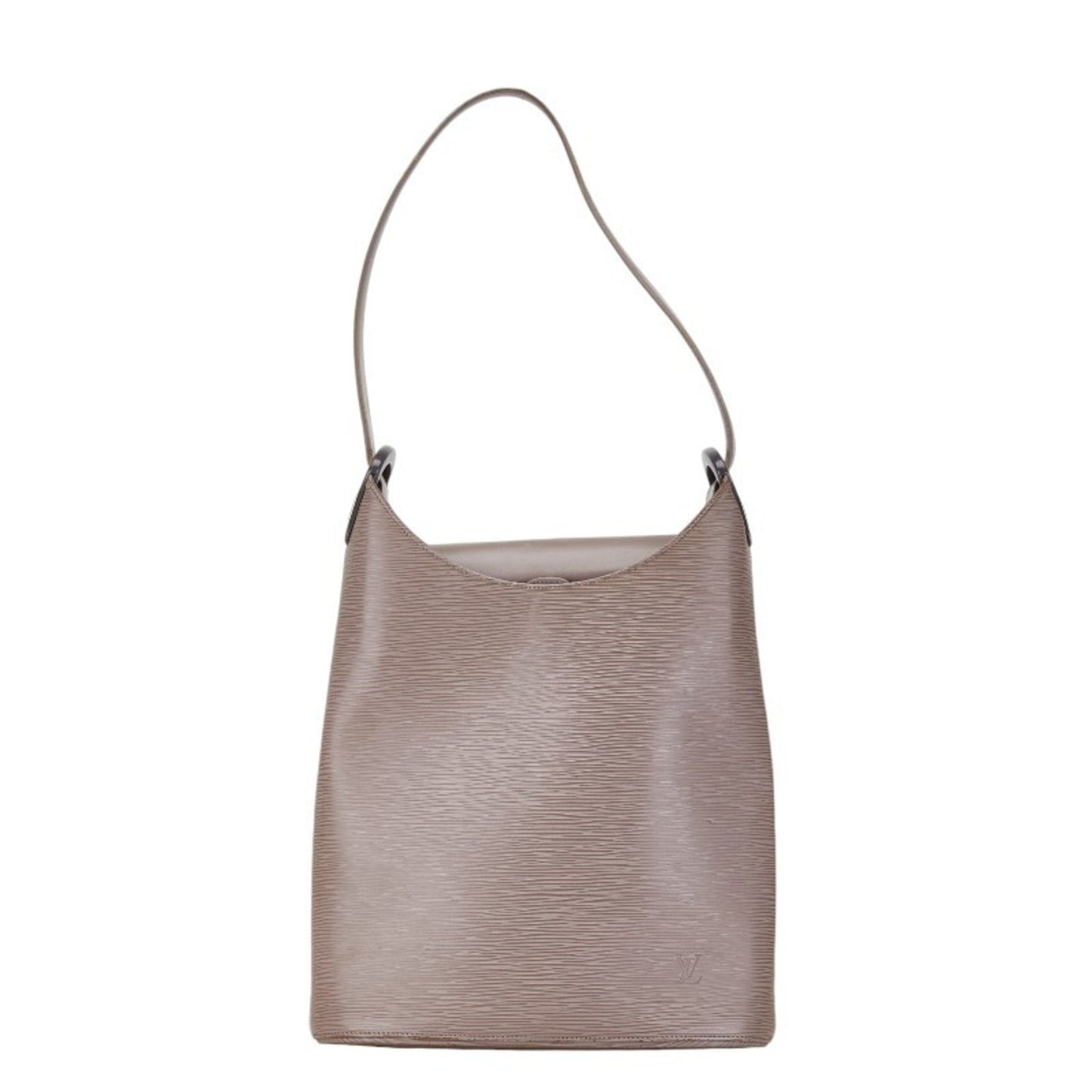 Louis Vuitton Purple Leather Shoulder Bag