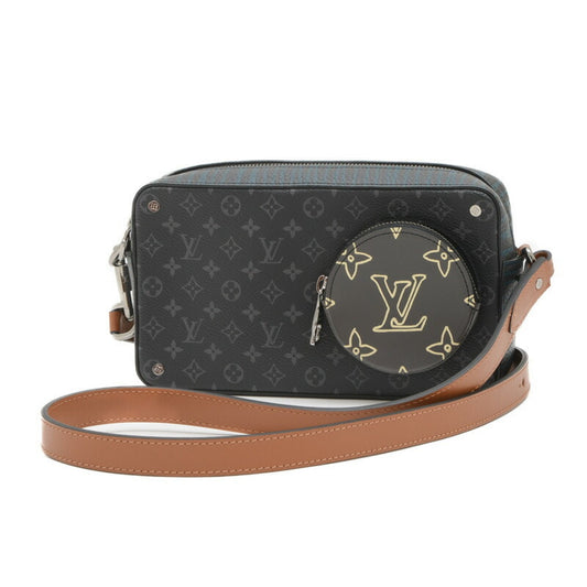 Louis Vuitton Monogram Eclipse Monogram Eclipse Leather Pochette Shoulder Bag ()