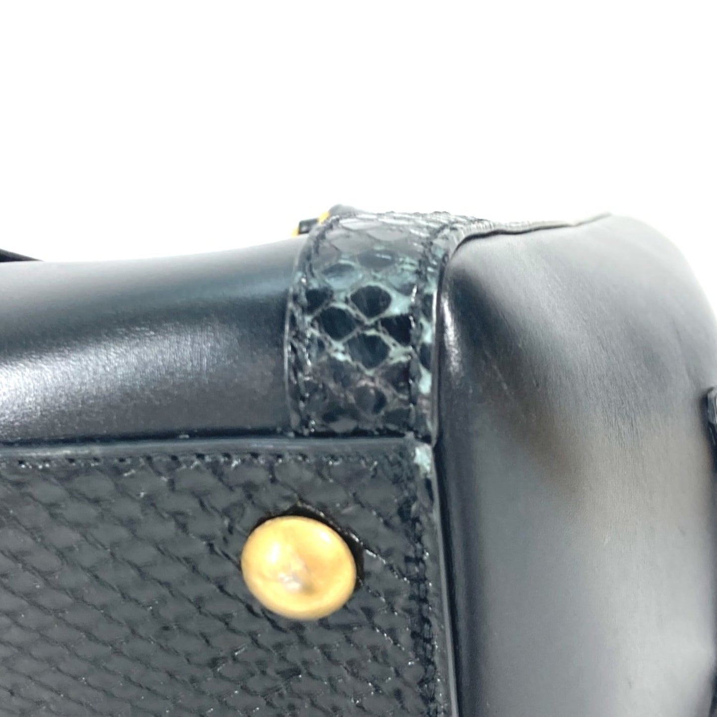 Gucci Black Leather Handbag