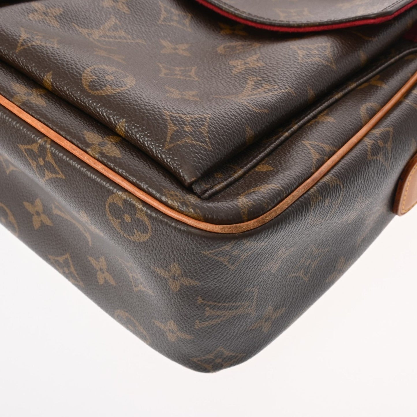 Louis Vuitton Brown Monogram Canvas Shoulder Bag