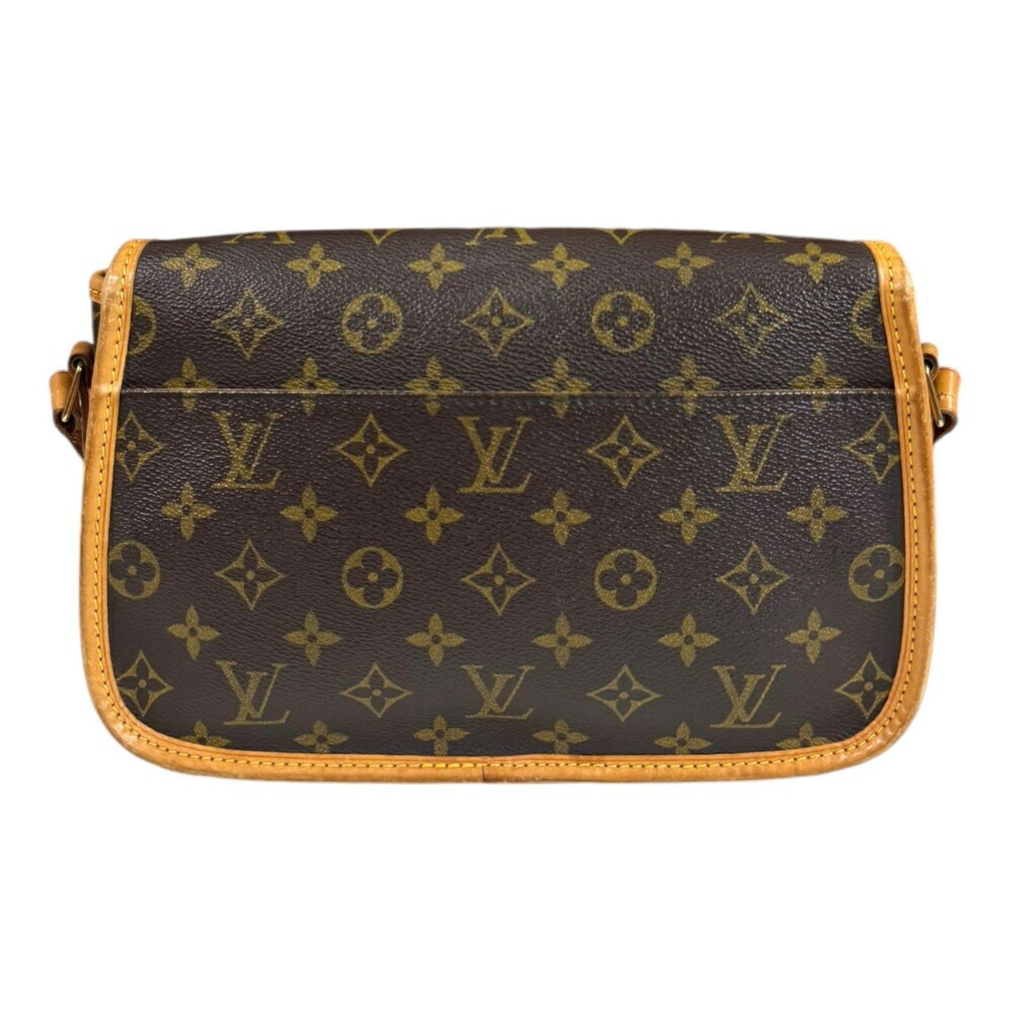 Louis Vuitton Brown Monogram Canvas Shoulder Bag