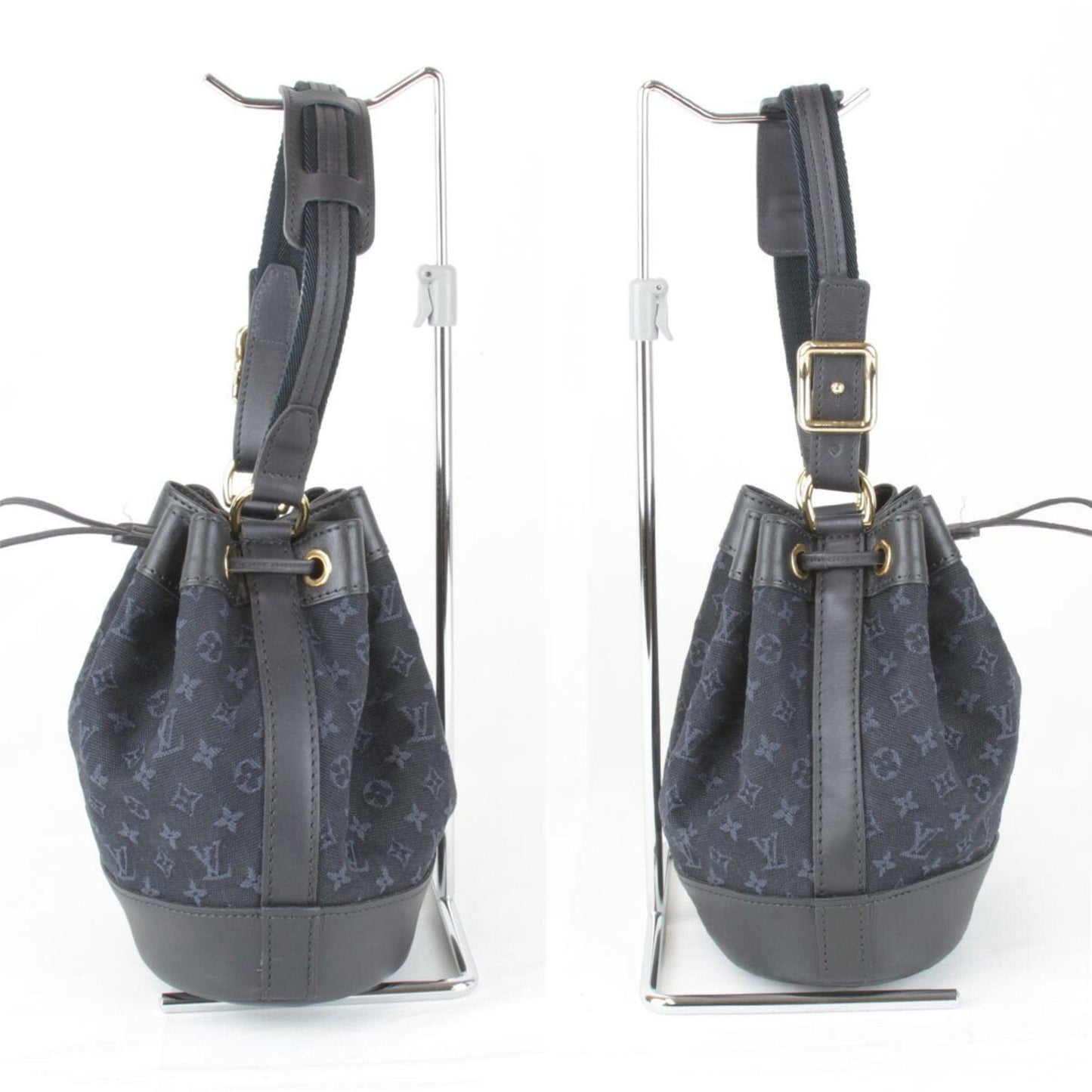 Louis Vuitton Navy Monogram Canvas Shoulder Bag