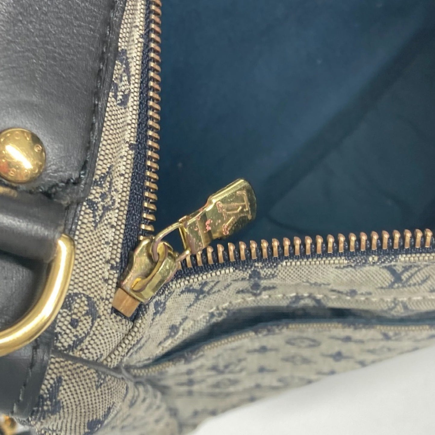 Louis Vuitton Monogram Navy Monogram Shoulder Bag