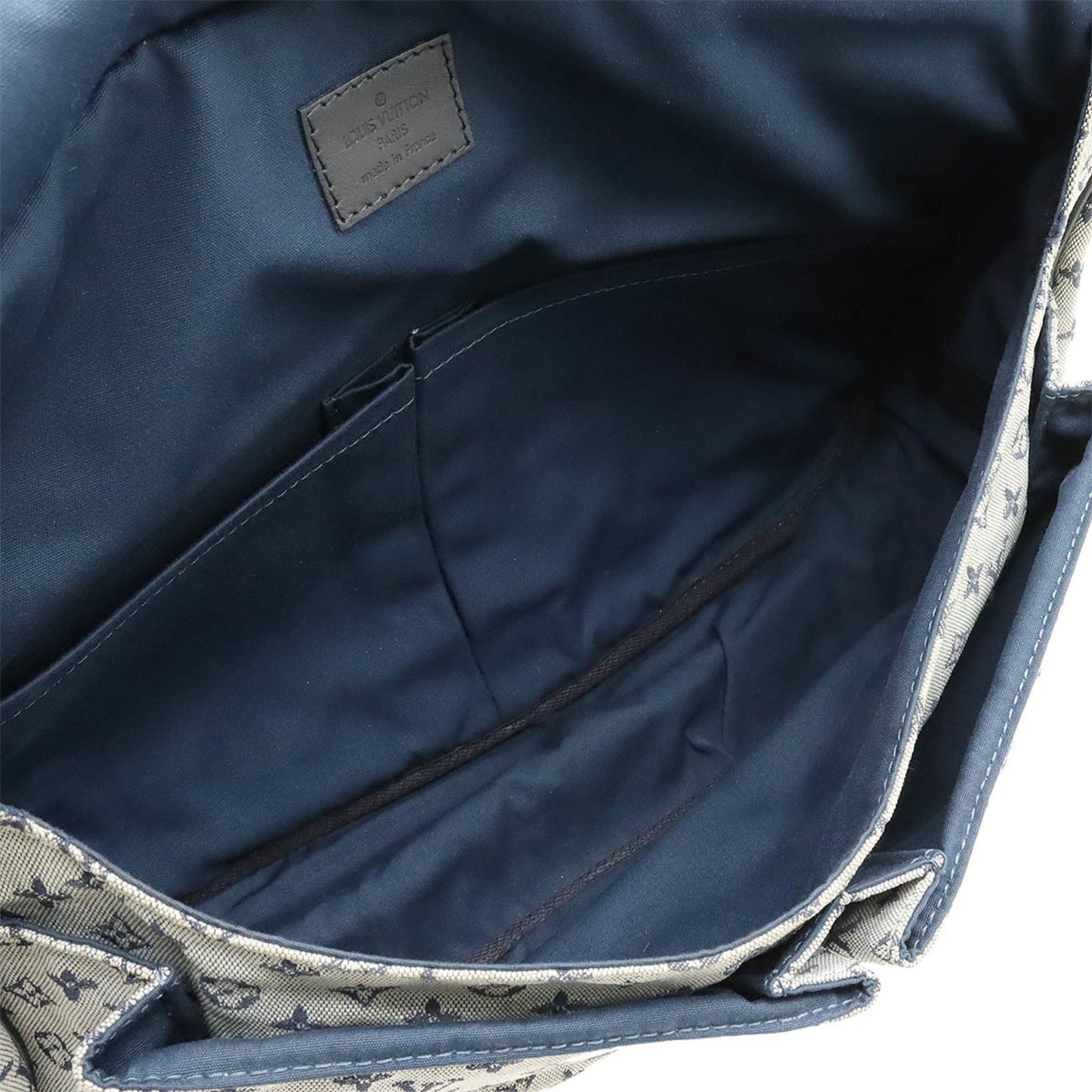 Louis Vuitton Blue Monogram Canvas Shoulder Bag