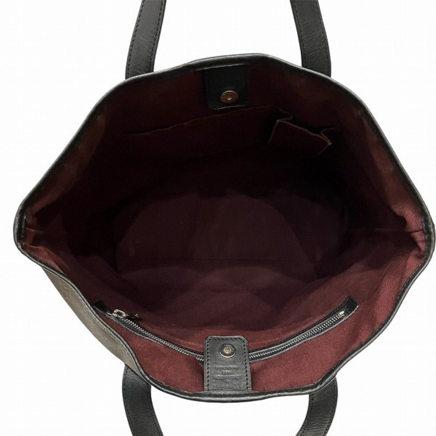 Louis Vuitton Monogram Macassar Black Brown Shoulder Bag Tote Bag