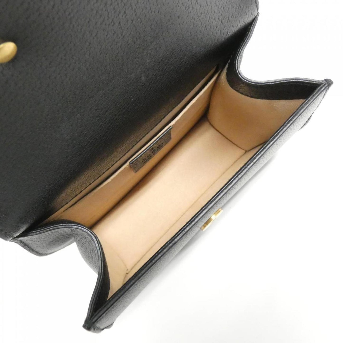 Gucci Black Leather Shoulder Bag