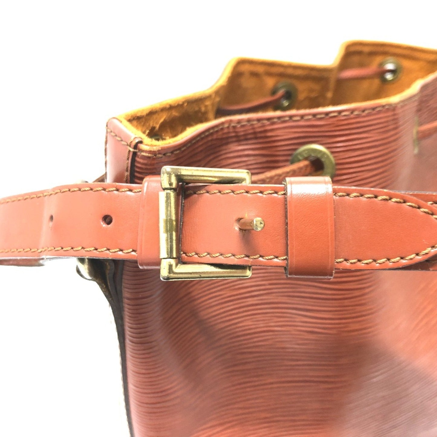 Louis Vuitton Brown Leather Shoulder Bag