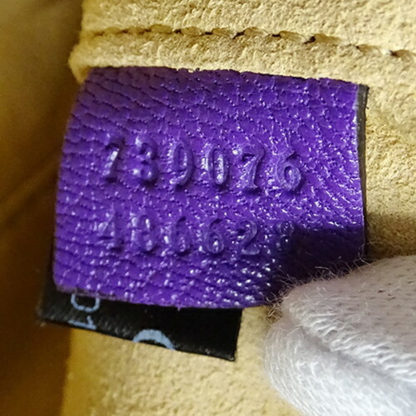 Gucci Purple Leather Shoulder Bag