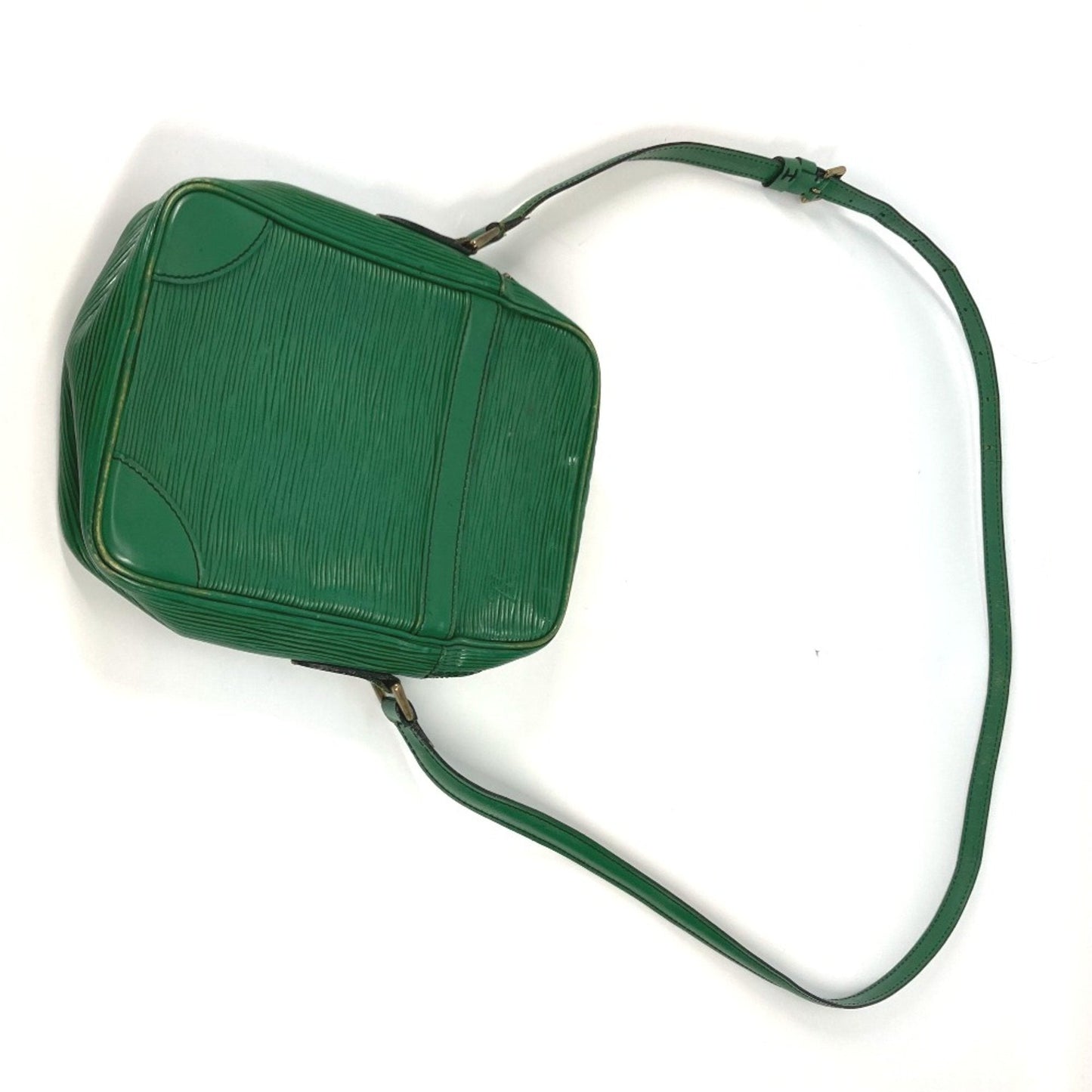 Louis Vuitton Green Leather Shoulder Bag