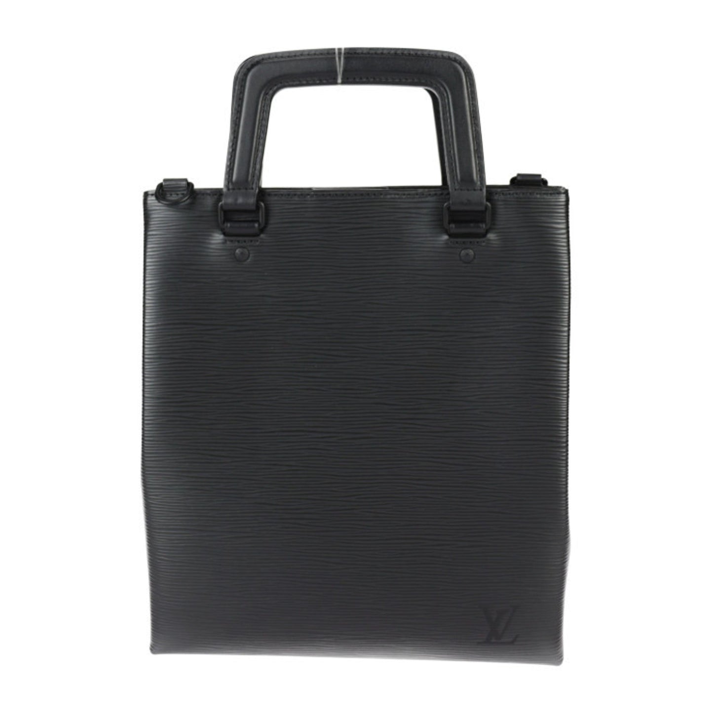 Louis Vuitton Black Epi Leather Handbag Shoulder Bag Tote Bag
