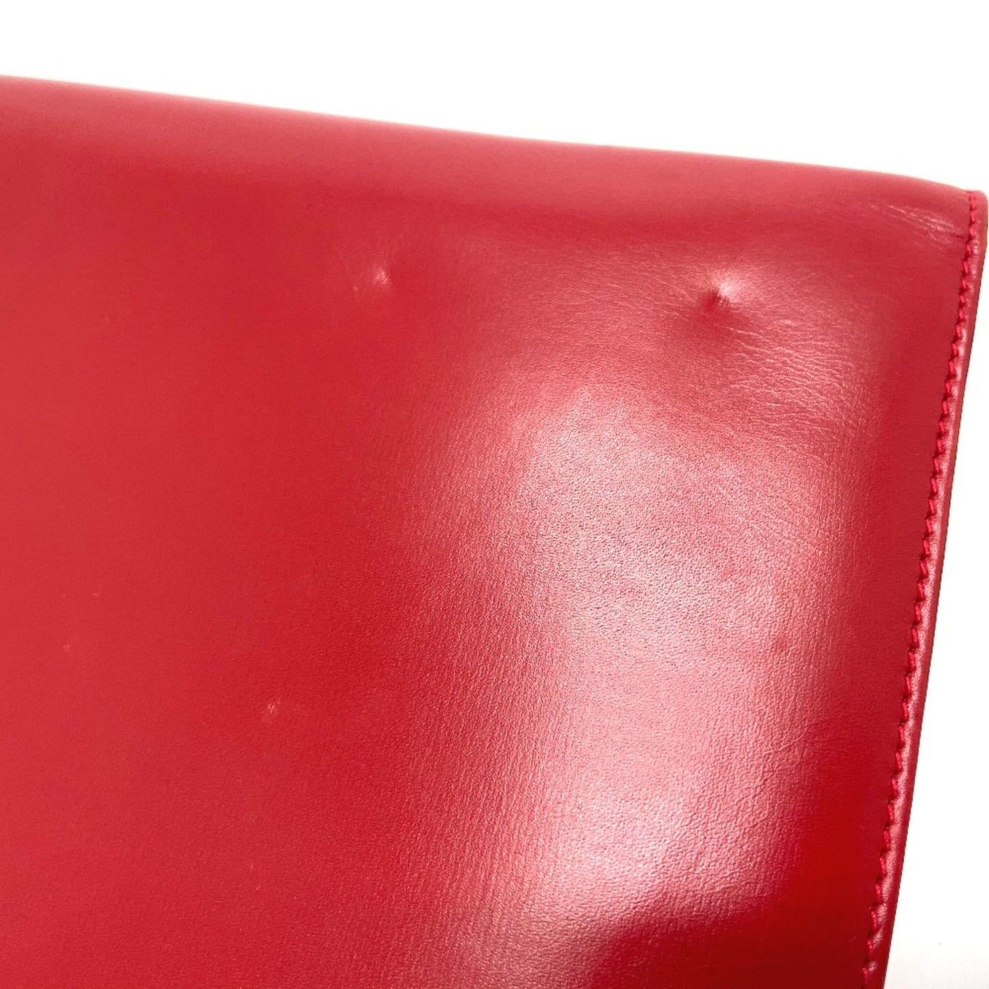 Gucci Red Leather Shoulder Bag