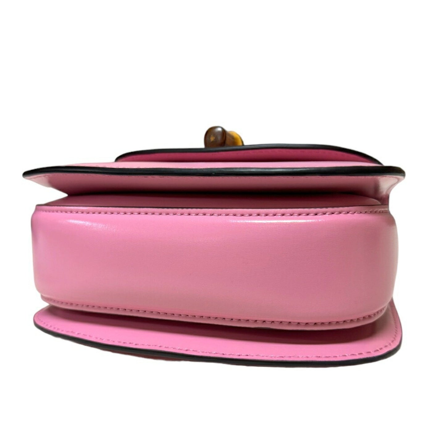 Gucci Pink Bamboo Shoulder Bag