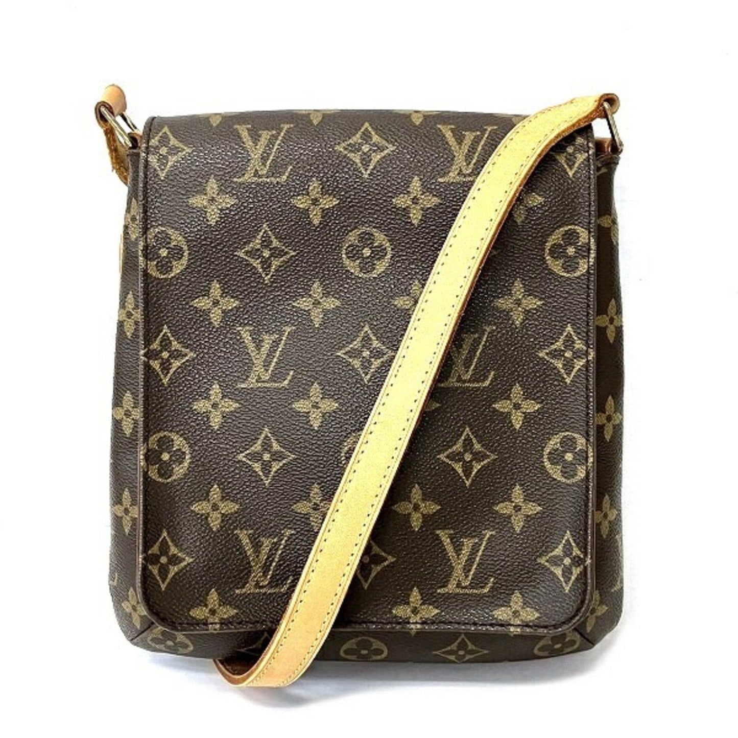 Louis Vuitton Brown Shoulder Bag ()
