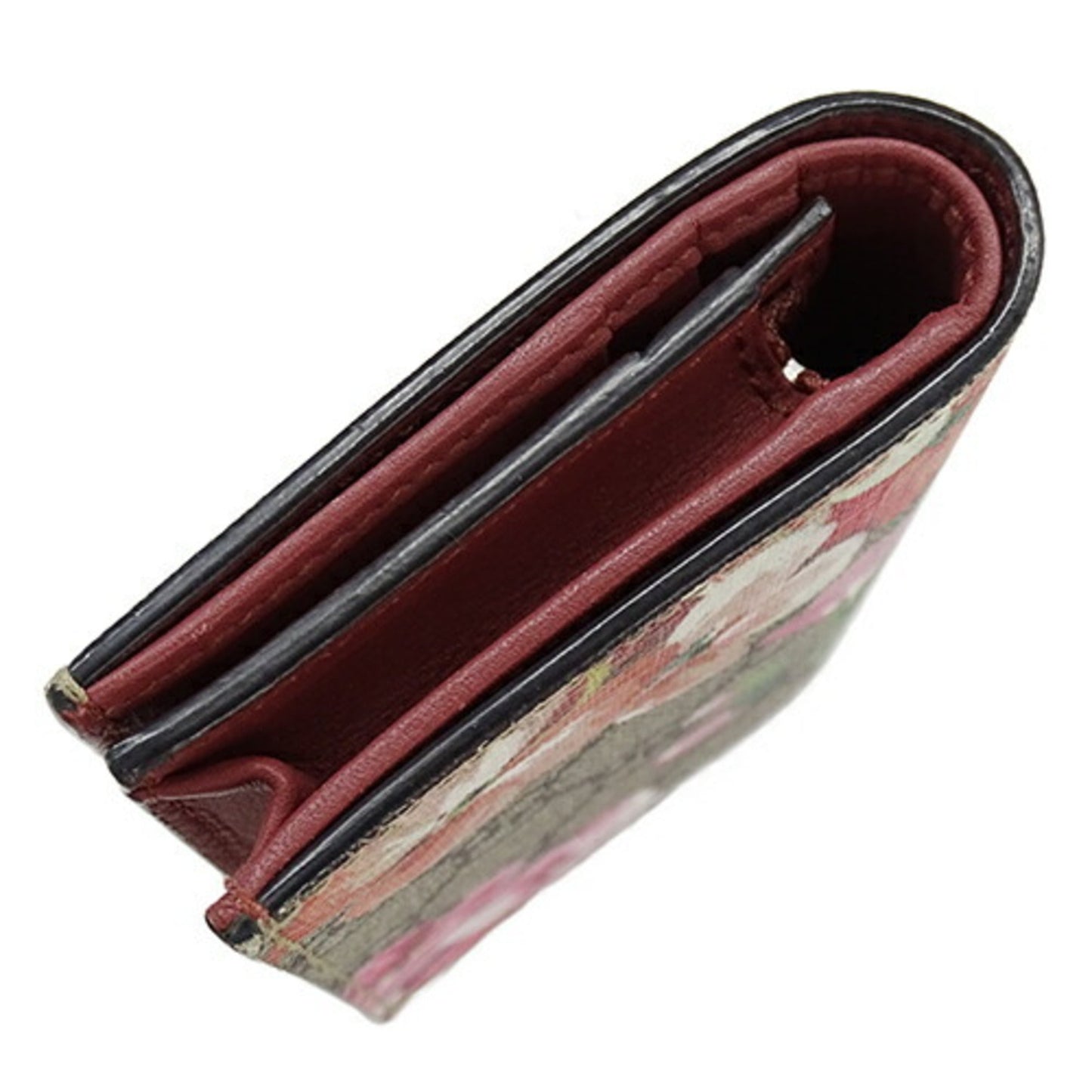 Gucci Gg Blooms Beige Pink Gg Supreme Wallet (Bi-Fold)